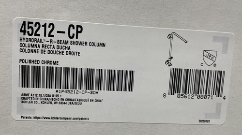Kohler 45212 hydrorail - kohler, k-45212-cp